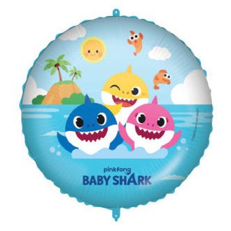 Baby Shark Fun in the Sun fólia lufi 46 cm