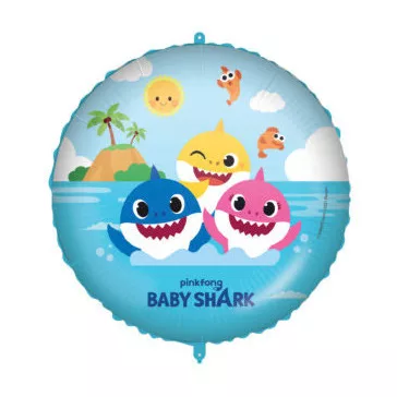 Baby Shark Fun in the Sun fólia lufi 46 cm