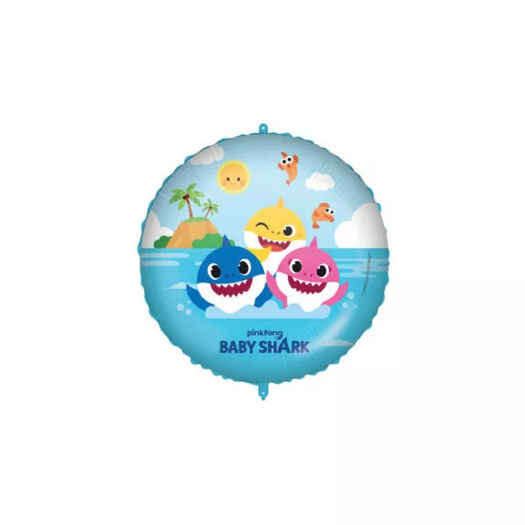 Baby Shark Fun in the Sun fólia lufi 46 cm