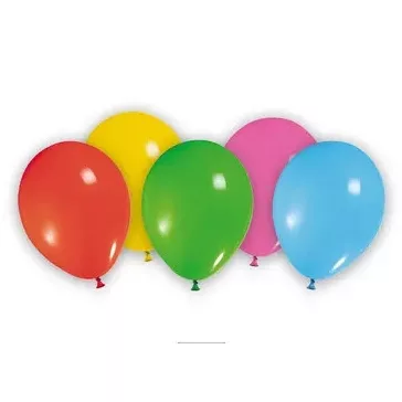 Színes Metallic Pastel léggömb, lufi 30 db-os