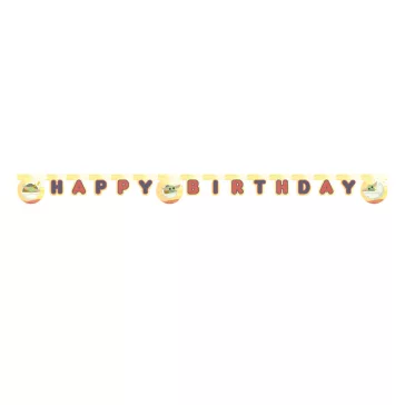 Star Wars The Mandalorian Happy Birthday felirat FSC 2 m