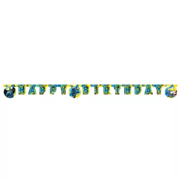 Batman Rogue Rage Happy Birthday felirat FSC 2 m