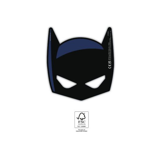 Batman Rogue Rage maszk, álarc 6 db-os FSC
