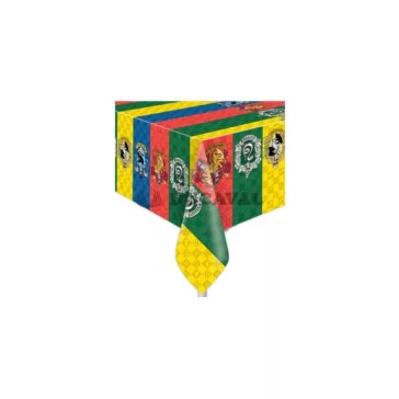   Harry Potter Hogwarts Houses papír asztalterítő 120x180 cm FSC