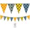 Harry Potter Hogwarts Houses zászlófüzér FSC 2,3 m