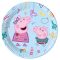 Peppa malac Messy Play papírtányér 8 db-os 23 cm FSC