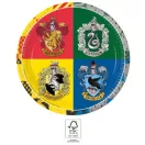 Harry Potter Hogwarts Houses papírtányér 8 db-os 23 cm FSC Harry Potter Hogwarts Houses papírtányér 8 db-os 23 cm FSC