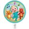 CoComelon Music papírtányér 8 db-os 23 cm FSC