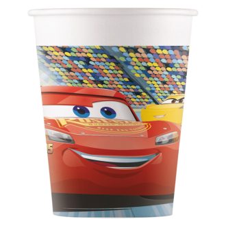 Disney Verdák Arena Race papír pohár 8 db-os 200 ml FSC