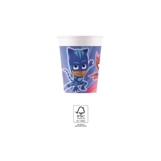 Pizsihősök Trio papír pohár 8 db-os 200 ml FSC
