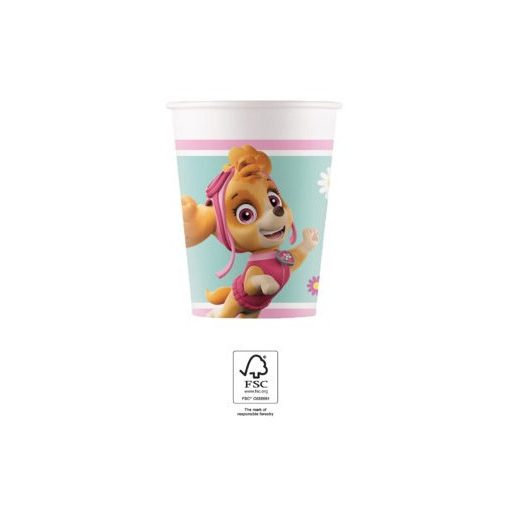 Mancs Őrjárat Skye and Everest papír pohár 8 db-os 200 ml FSC