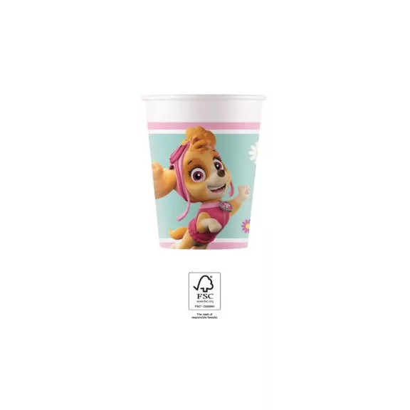 Mancs Őrjárat Skye and Everest papír pohár 8 db-os 200 ml FSC