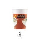 Star Wars The Mandalorian papír pohár 8 db-os 200 ml FSC Star Wars The Mandalorian papír pohár 8 db-os 200 ml FSC