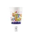 Happy Birthday Multicolor papír pohár 8 db-os 200 ml FSC