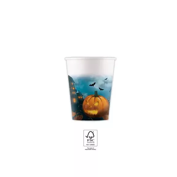 Halloween Sensations papír pohár 8 db-os 200 ml FSC Halloween Sensations papír pohár 8 db-os 200 ml FSC