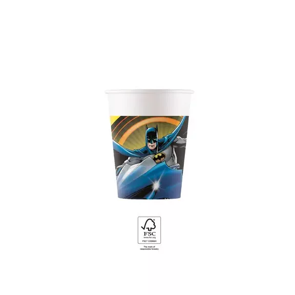 Batman Rogue Rage papír pohár 8 db-os 200 ml FSC