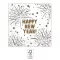 Happy New Year Flares szalvéta 20 db-os 33x33 cm FSC