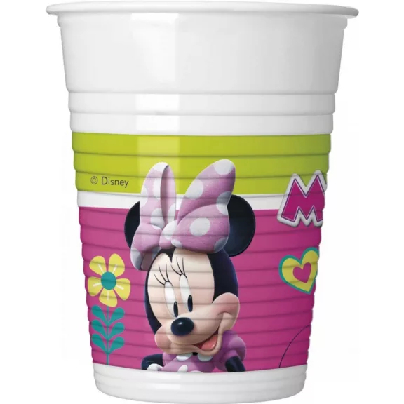 Disney Minnie Happy Helpers műanyag pohár 8 db-os 200 ml Disney Minnie Happy Helpers műanyag pohár 8 db-os 200 ml