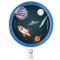 Űr Rocket Space papírtányér 8 db-os 20 cm FSC