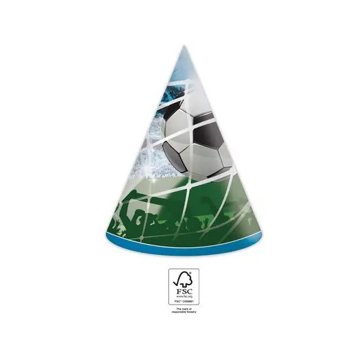 Focis Soccer Fans parti kalap, csákó 6 db-os FSC