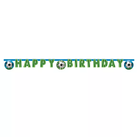 Focis Soccer Fans Happy Birthday felirat FSC 2 m