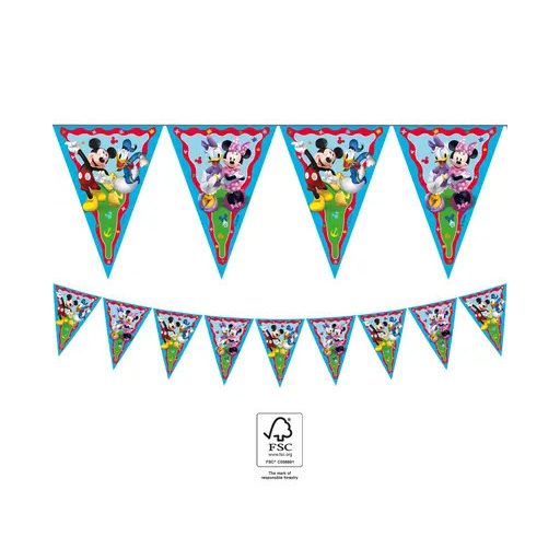 Disney Mickey Rock the House zászlófüzér FSC 2,3 m