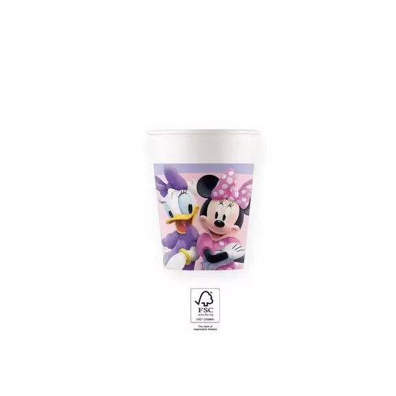 Disney Minnie Junior papír pohár 8 db-os 200 ml FSC