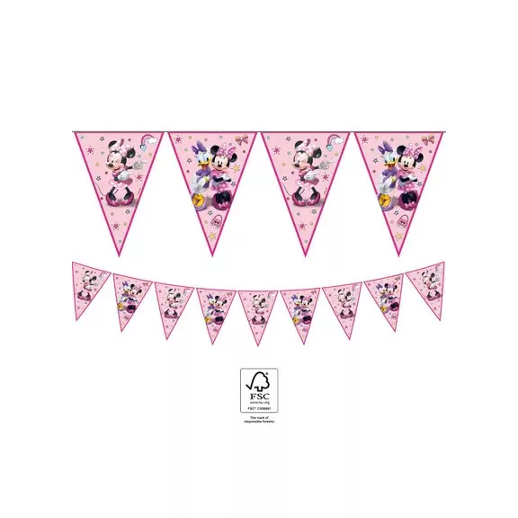 Disney Minnie Junior zászlófüzér FSC 2,3 m