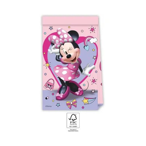 Disney Minnie Junior papírzacskó 4 db-os FSC