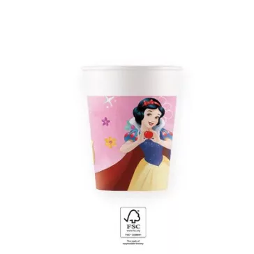   Disney Hercegnők Live Your Story papír pohár 8 db-os 200 ml FSC