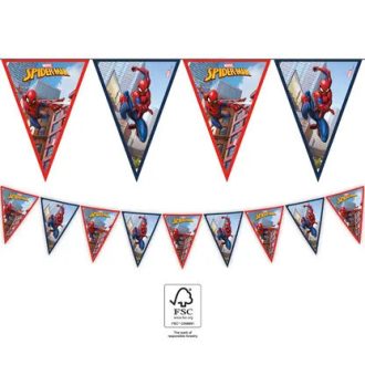 Pókember Crime Fighter zászlófüzér FSC 2,3 m