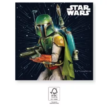 Star Wars Galaxy szalvéta 20 db-os 33x33 cm FSC
