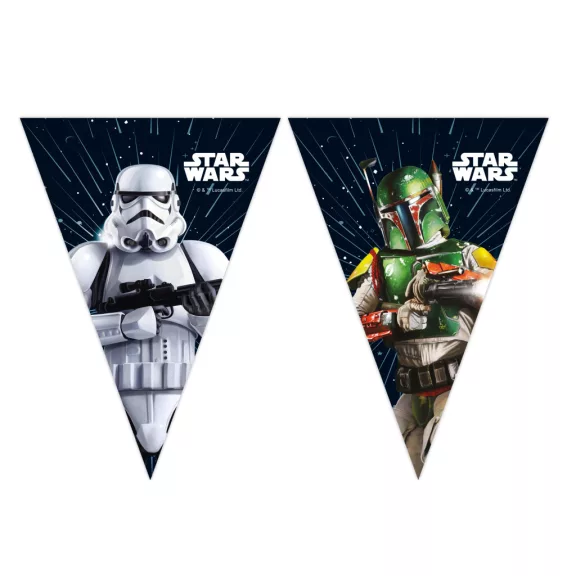 Star Wars Galaxy zászlófüzér FSC 2,3 m Star Wars Galaxy zászlófüzér FSC 2,3 m