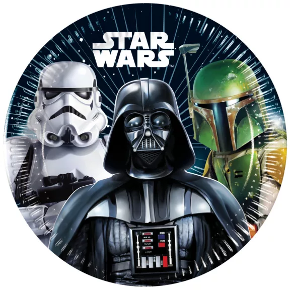 Star Wars Galaxy papírtányér 8 db-os 20 cm FSC Star Wars Galaxy papírtányér 8 db-os 20 cm FSC