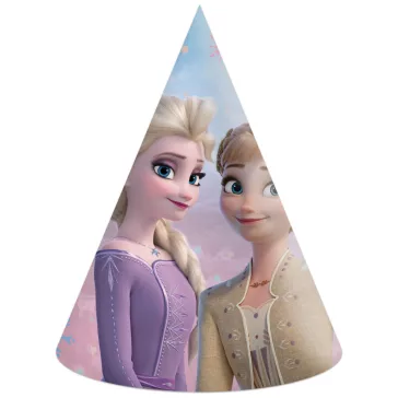 Disney Jégvarázs Wind parti kalap, csákó 6 db-os FSC