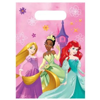   Disney Hercegnők Live Your Story ajándéktasak, ajándékzacskó 6 db-os