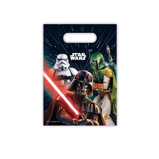 Star Wars Galaxy ajándéktasak, ajándékzacskó 6 db-os