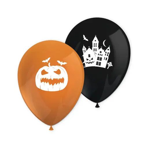 Halloween Sensations léggömb, lufi 8 db-os
