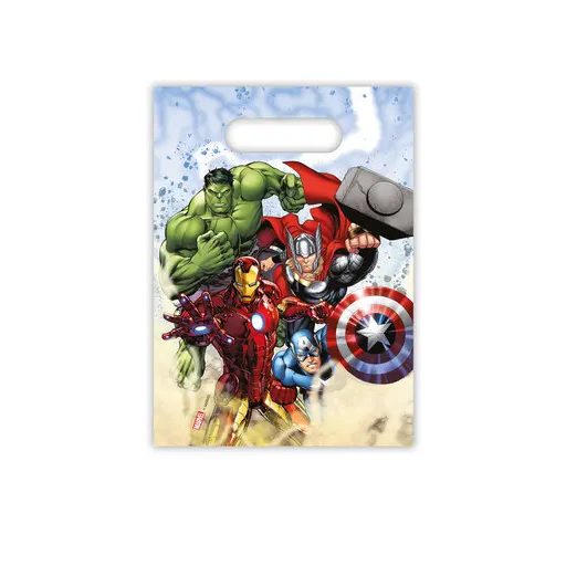 Bosszúállók Infinity Stones ajándéktasak, ajándékzacskó 6 db-os