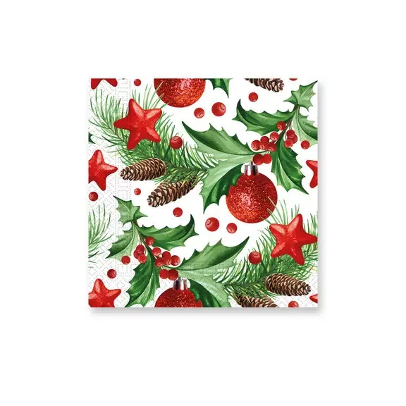 Karácsonyi Pinecones szalvéta 20 db-os 33x33 cm Karácsonyi Pinecones szalvéta 20 db-os 33x33 cm