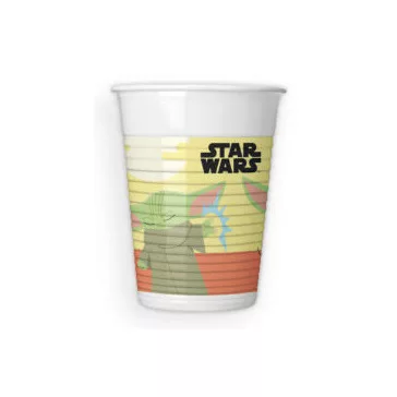 Star Wars The Mandalorian műanyag pohár 8 db-os 200 ml