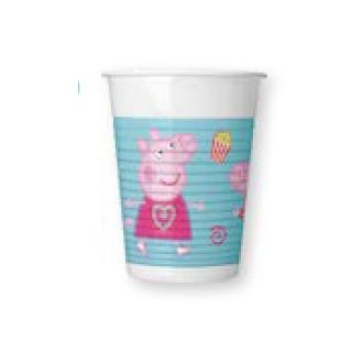 Peppa malac Messy Play műanyag pohár 8 db-os 200 ml