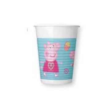 Peppa malac Messy Play műanyag pohár 8 db-os 200 ml