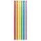 Színes Multicolor műanyag szívószál 6 db-os