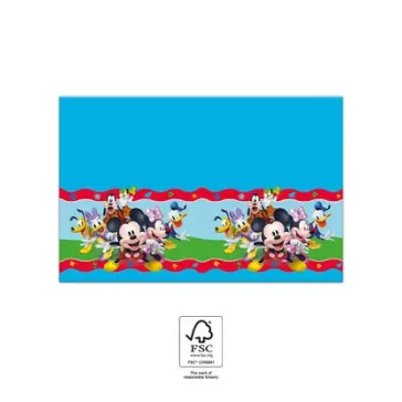  Disney Mickey Rock the House papír asztalterítő 120x180 cm FSC