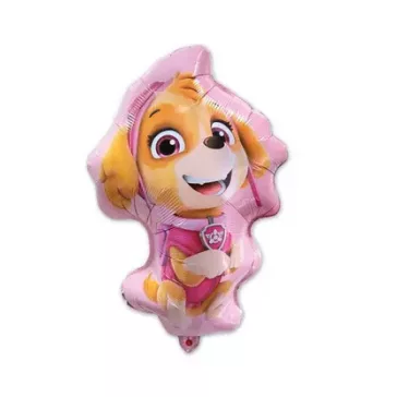 Mancs Őrjárat Skye and Everest Pink fólia lufi 46 cm
