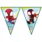 Pókember Spidey zászlófüzér FSC 2,3 m