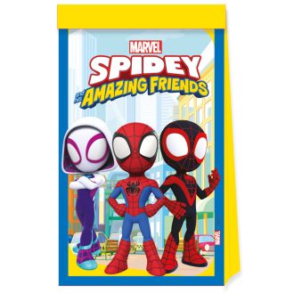 Pókember Spidey papírzacskó 4 db-os FSC
