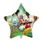Disney Mickey Rock the House Star fólia lufi 46 cm