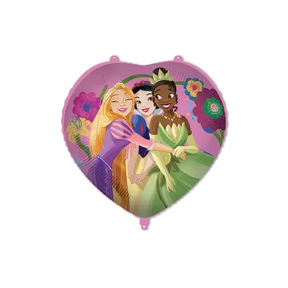 Disney Hercegnők Live Your Story Heart fólia lufi 46 cm